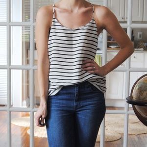 J Crew Factory Striped Tank - size 4